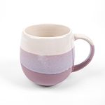 U & U UNIQUE UTILITIES Ceramic Coffee Mug Milk Cup for Home & Office Gift (Purple) - 450 ML