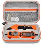 Case Compatible with Klein Tools ET310 AC Circuit Breaker Finder & 80041 Outlet Repair Tool Kit & RT250 for GFCI Receptacle Tester. Electrical Tools Storage Organizer Holder for Accessories (Box Only)