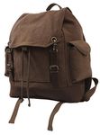 Rothco Men'S Vintage Expedition Rucksack - Brown