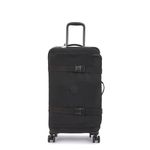 Kipling SPONTANEOUS M Medium wheeled luggage, Upright, Black Noir (Black)