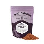 Indigo Herbs Organic Cacao Powder 500g | Theobroma Cacao | Vegan & Pure | Unrefined & Unsweetened | Dairy & GMO Free