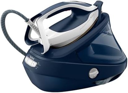 Tefal, Pro Express Ultimate 2 Steam Station,GV9720, Garment Care, Made in France, 5 Settings on the handle, Durilium Airglide, Removable Calc Collector, Eco Energy Setting, Auto-Off, Lock System