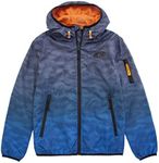 Rokka&Rolla Boys' Lightweight Water-Resistant Jersey-Lined Windbreaker Jacket