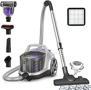 Aspiron Canister Vacuum Cleaner, 3.5L, Silver