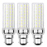 SAUGLAE 20W LED Corn Bulbs, 150W Incandescent Bulbs Equivalent, 6000K Daylight White, 2300Lm, B22 Bayonet Cap Light Bulbs, 3-Pack