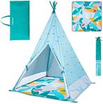 Babymoov Indoor & Outdoor Tipi | Teepee Tent for Kids with Play Mat, Carrying Bag & Pegs Included