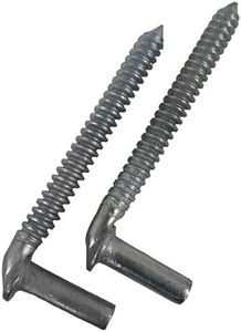 Lag Screws with 2" Pintle, Pack of 2, by Prime Retreat