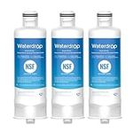 Waterdrop DA97-17376B Replacement for Samsung® HAF-Qin/EXP Refrigerator Water Filter, Pack of 3