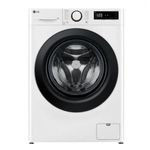 LG F2Y509WBLN1 9kg 1200 Spin Washing Machine - White, (Pack Of 1)