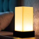 Telepathy Friendship Lamps - Long Distance Wifi Touch Lamps by Zoci Voci - Seamless Crystal Design | Unique Handmade Gifts 200+ colors (SINGLE)