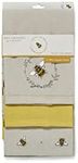 Cooksmart British Designed Pack of 3 Tea Towels | Luxury Tea Towels for Kitchen | Modern Designed Tea Towel Set