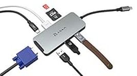 ADAM elements 8-in-1 USB C Hub - 4K