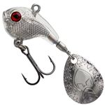 Westin DropBite Spin Tail Jig Spinner, Length / Weight: 3.4 cm / 17 g, Colour: Crystal