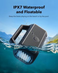 Soundcore Anker Boom 2 Bluetooth Speaker – 80W Outdoor, IPX7, 24H Playtime, BassUp, RGB