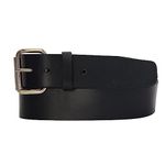 NAB’s Signature Quality Leather Belt for Men – Handmade in Toronto – Black 45 MM Full Grain Bridle Leather Belt for Jeans, Great for Casual Wear, Designer Belt available in multiple Sizes, Handcrafted Work Belts for Men