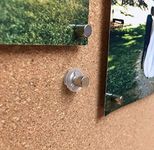 8 Pack "Magnet Makers" - Innovative Thumbtack + Magnet - Make Any Surface Magnetic & Hang Pictures, Posters, Maps, Etc. Works on Walls, Bulletin Boards, Cork & More!