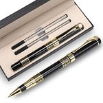 YIVONKA Ballpoint Pen Black Refill,business pens,Luxury Pen,Best Ball Pen Gift Set for Men & Women Professional Executive,Office,Nice Pens Classy Gift Box (Black)