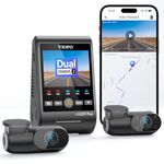 VIOFO A229 Plus 3 Channel Dash Cam, Dual STARVIS 2 Sensors, 3-Channel HDR, 1440P+1440P+1080P Front Inside and Rear Car Camera, 5GHz Wi-Fi, Voice Control, Ultra-Precise GPS, 24 Hours Parking Mode