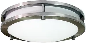 HomeSelects 6102 Light, 12", Brushed Nickel