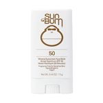 Sunscreen Face Stick, Spf 50: Sun Bum Mineral Sunscreen Face Stick, Spf 50, Broad Spectrum Uva/Uvb Protection, Hypoallergenic, Paraben Free, Gluten Free, Vegan, 1 Count