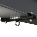 Meister Beam Clamp Hanger Mount for Boxing & MMA Heavy Bags, Suspension Straps & Ceiling Fixtures - Black - 7.5" - 9.5"