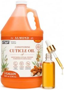 PRO NAIL - Cuticle Revitalizing Oil for Nails, Almond, 128 Oz - Professional Strength, Pedicure and Manicure - Moisturizes and Strengthens Nails and Cuticles