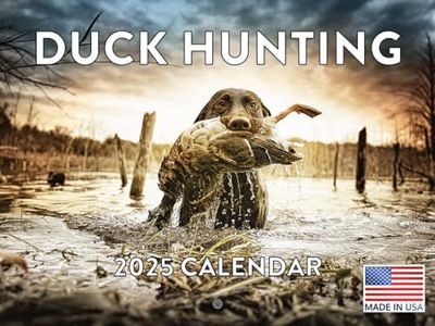 Duck Hunting Calendar 2025 Ducks Monthly Wall Calender 12 Month