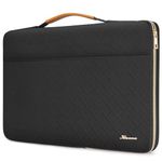 KIZUNA Laptop Sleeve Case 17 Inch Computer Bag for LG Gram 17 2022/Dell G7/17 Lenovo IdeaPad 3i Gen7/17.3" Lenovo Ideapad 700/17.3" DELL Precision 7710/17.3" HP ProBook 470/17.3" MSI 17,Black