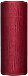 Ultimate Ears Megaboom 3 Tragbarer Bluetooth-Lautsprecher, 360° Sound, Satter Bass, Wasserdicht, Staubresistent & Sturzfest, One-Touch-Musiksteuerung, 20-Stunden Akkulaufzeit - Rot