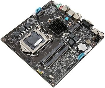 H81 Motherboard, LGA 1150 DDR3 16GB Mini ITX Motherboard with 4pin ATX Power Connector, USB VGA HD RJ45, Micro ITX Gaming Motherboard