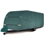 Shield Autocare CVANC-LGE-19-21 Breathable 4ply Caravan Cover with Hitch Cover size Large 19-21 FT