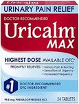 Uricalm Max - Maximum Strength - Prompt Relief of UTI Pain, Burning, Urgency & Increased Frequency - 24 Count