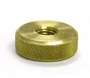 WOODRIVER Replacement Knurled Brass Nut