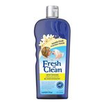 PetAg Fresh ’n Clean Whitening Snowy-Coat Shampoo for Dogs, Vanilla Scent 18 oz | Bleach-Free Formula to Correct Yellow Discoloration | Strengthens & Moisturizes Coats Soap-Free