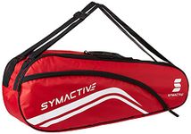 Amazon Brand - Symactive Badminton Kit Bag, Red