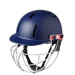 Gunn and Moore Boy's Purist Geo Helmet - Navy, Small