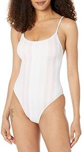 Splendid Heather Sq NK One Maillot de Bain Une pièce, Multicolore, L Femme