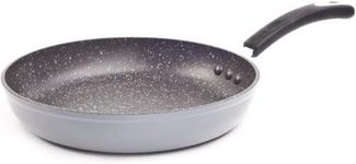 Ozeri ZP3-30 12" Stone Earth Frying Pan, with 100% APEO & PFOA-Free Stone-Derived Non-Stick Coating from Germany, Gray