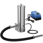 Stainless Steel Cold Smoke Generator with Long Tube, Portable BBQ Smoker for Gas Grills Ceramic Charcoal Stoves, Food and Meat Smoker, Barbecue Tools for Hot and Cold Smoking, Grill Accessory GK500