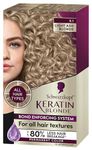 Schwarzkopf Keratin Color Permanent Hair Color Cream, 9.1, Light Ash Blonde, 60ml