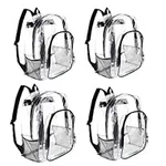 JOMPARO 12Pack Clear Backpack Heavy