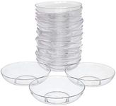 Royal Imports 6" Clear Plastic Sauc