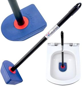 Thruster Toilet Plunger - The Australian Rectangular Toilet Unblocker Applies Hydraulic Pressure to Unclog Made with The Best Heavy Duty Materials It Will Unblock The Most Persistent Blockages