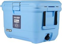 Coleman PRO Heavy-Duty Insulated Hard Cooler with handles | 43 L capacity | Keeps Ice for 4 Days | Full foam insulation | Large Durable Portable Cool Ice Box for Rugged Outdoor Use & Jobsites