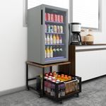 PUNCIA 19.7x19.7in Fridge Stand wit