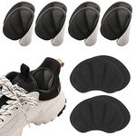 6 Pairs Heel Grips Heel Liner Shoe Inserts Self-Adhesive Heel Cushion Anti-Slip Shoe Pads Sport Shoes Heel Blister Protectors for Loose Shoes Too Big Ladies Women Men