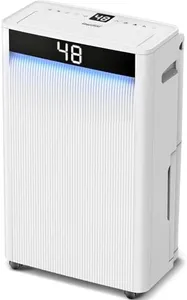 4500 Sq.Ft Dehumidifier, KeepGlad dehumidifier Max 80 Pint/D, Dehumidifiers for Home with Drain Hose, Smart Compressor with Intelligent Humidistat,Three Modes, for Basement, Bedroom, Bathroom