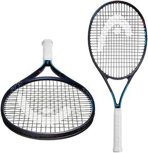 HEAD Ti. Instinct Comp Tennis Racket - Pre-Strung Light Balance 27 Inch Racquet - 4 1/4 in Grip, Blue