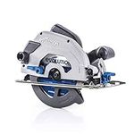 Evolution Power Tools S185CCSL Industrial Steel Circular Saw,Blue,185 mm, (230 V)