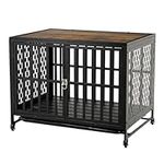 LUCKUP Wooden Dog Crate Furniture S